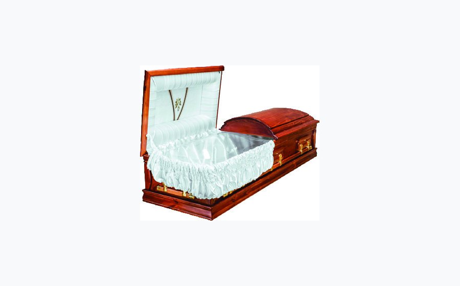Open Face Coffin